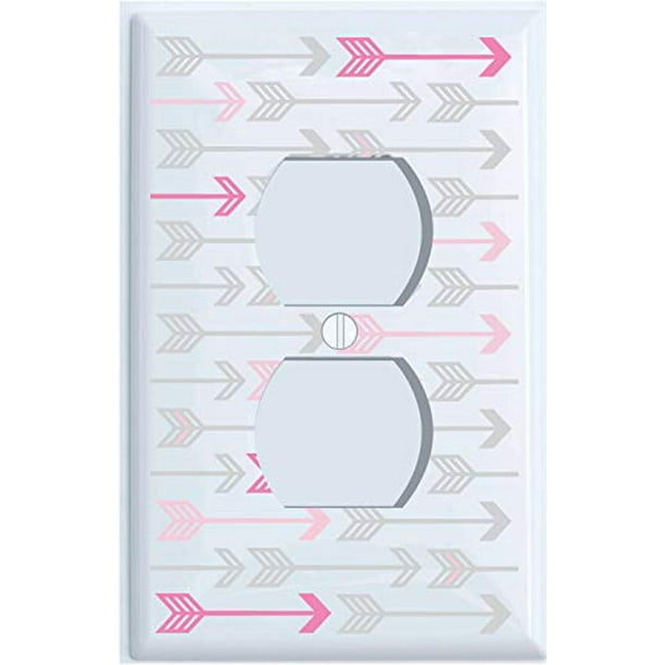 Cute Ballerina Girl Wall Plate Switch Plate Cover for Bedroom kitchen Home Decor Light Switch Wall Plate 